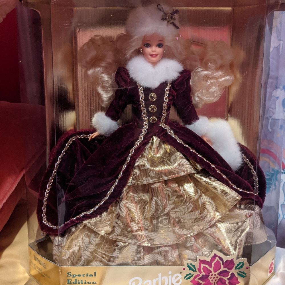Special addition holiday barbie